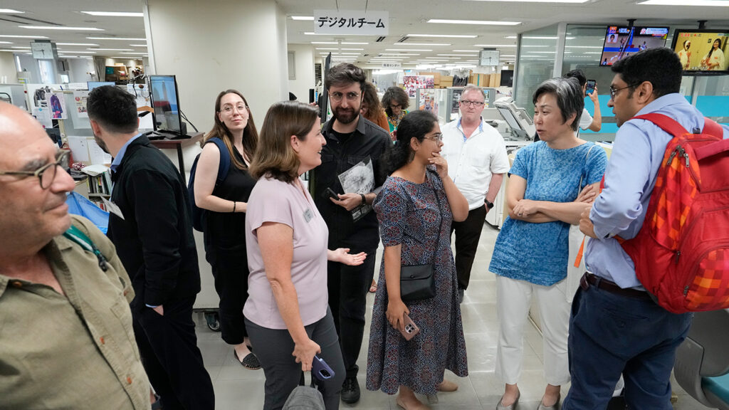 22 journalists from 18 countries gathered in Hiroshima, Japan for a 4-day nuclear weapons reporting workshop. 2026/01/jm_AUG.-19-66.jpg